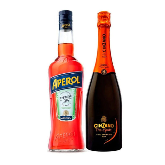 Aperitivo Aperol 700 ML & Cinzano Pro 700 ML