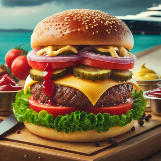 Sunset Cheeseburger