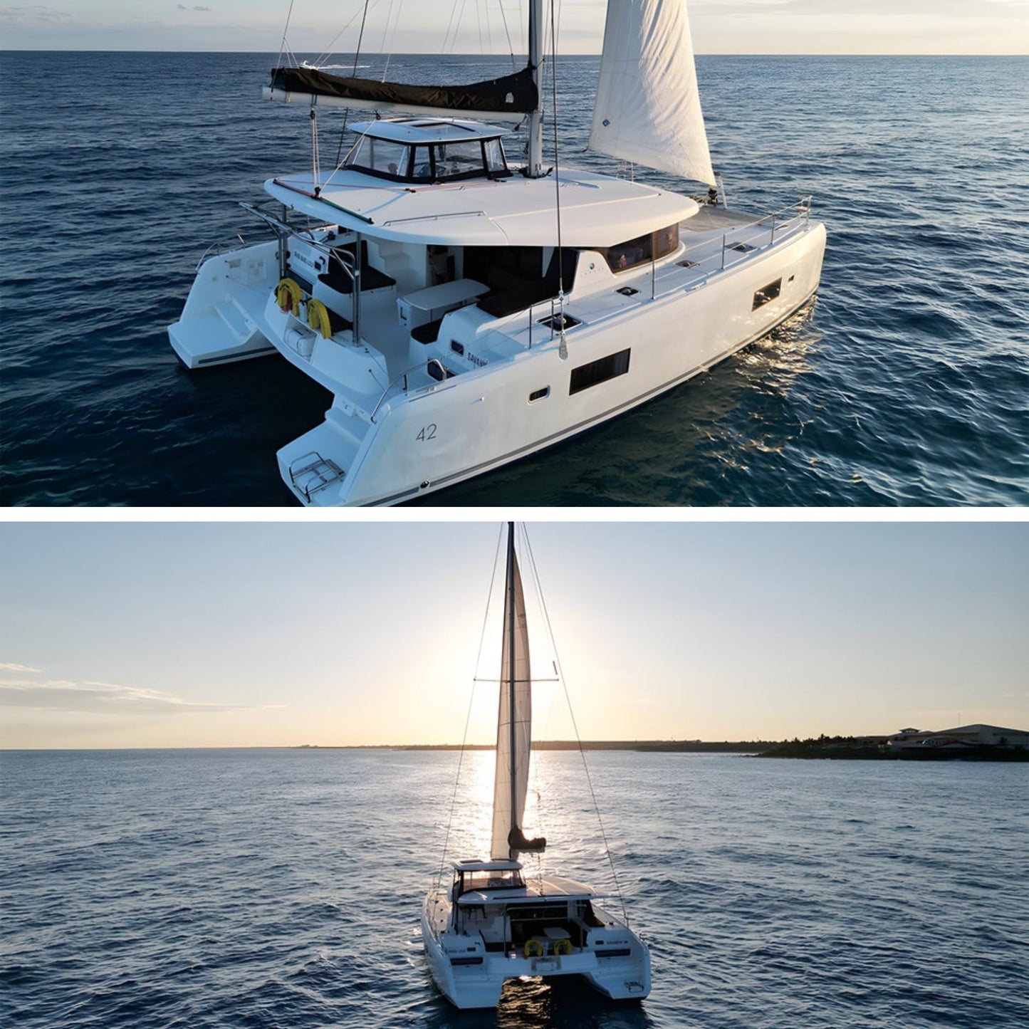 LAGOON - 42 ft CATAMARAN | DEPARTURE TIME: 03:30 PM